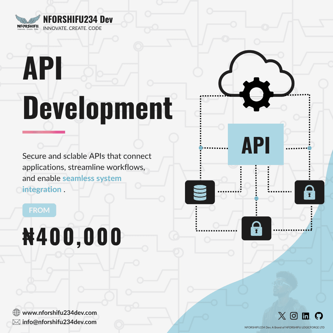 API Development — NFORSHIFU234 Dev